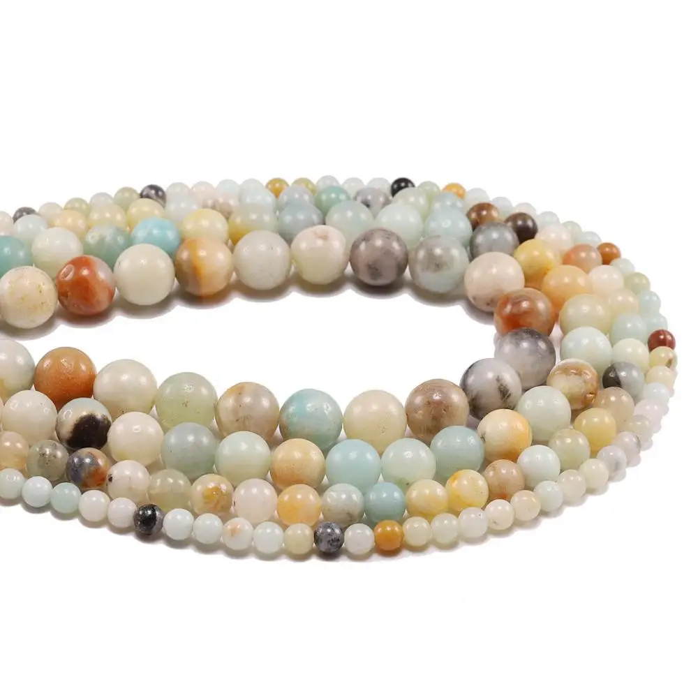 Natural Dull Polish Matte Amazon Stone Beads Round Loose Spacer Bead For Jewelry Making 4/6/8/10/12mm 15'' DIY Bracelet
Natural Dull Polish Matte Amazon Stone Beads Round Loose Spacer Bead For Jewelry Making 4/6/8/10/12mm 15'' DIY Bracelet