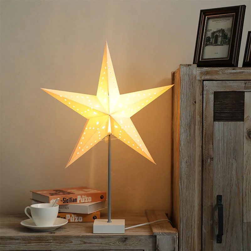 Star Shape Bedside Light Plug in Desk Lamp LED Christmas Decorative Lamp Warm White Light Home Bedroom Romantic Night Light
Star Shape Bedside Light Plug in Desk Lamp LED Christmas Decorative Lamp Warm White Light Home Bedroom Romantic Night Light