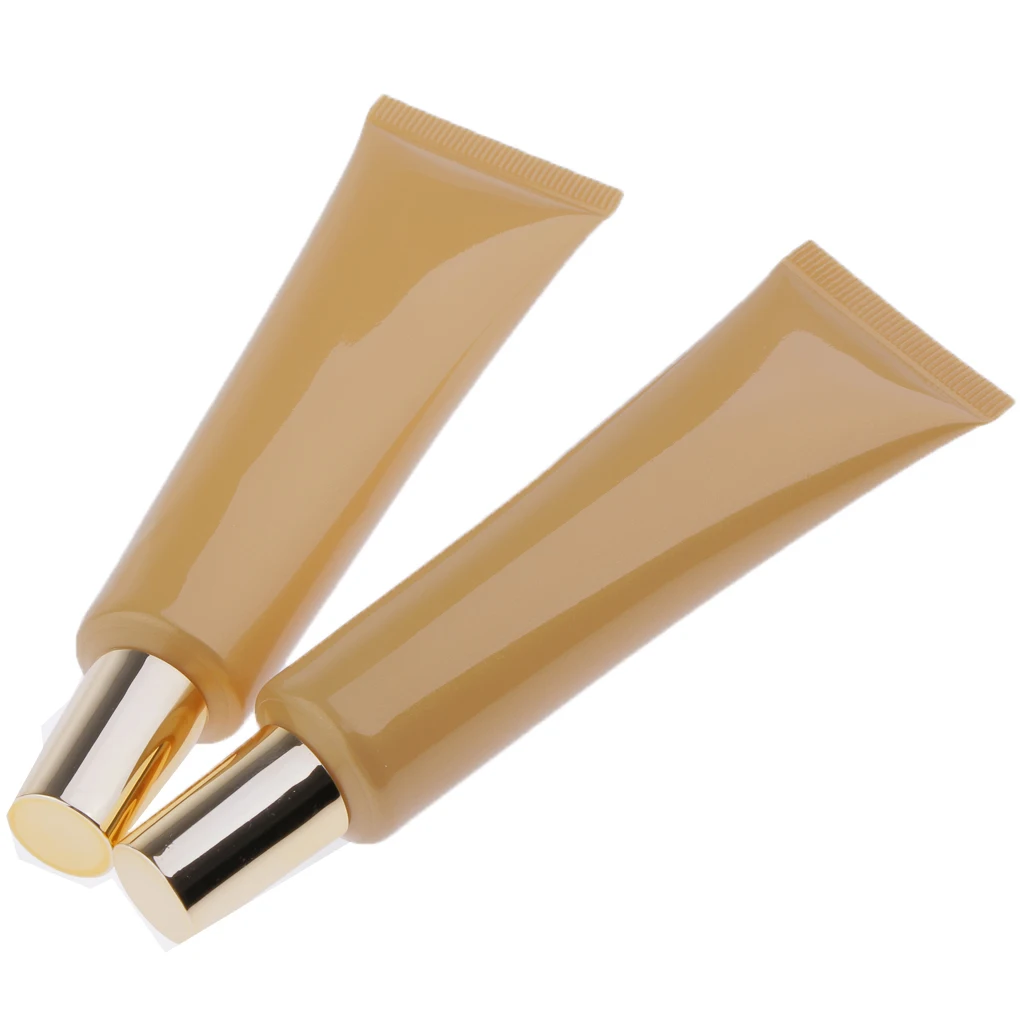 2pcs 40ml Empty Squeeze Eye Gel Sunscreen Tubes Cosmetic Containers Bottles 2pcs 40ml Empty Squeeze Eye Gel Sunscreen Tubes Cosmetic Containers Bottles