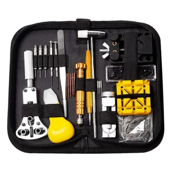 148Pcs Watch Repair Kit Watchmaker'S Tools Watch Case Back Opener Link Remover Battery Replacement Tool Kit
148Pcs Watch Repair Kit Watchmaker'S Tools Watch Case Back Opener Link Remover Battery Replacement Tool Kit