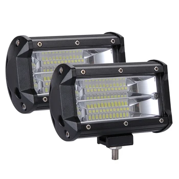 2Pcs 5Inch 240W LED Work Light LED Light Bar Spot Flood Combo Beam Off Road Driving Fog Lamps for Trucks Jeep ATV UTV SUV Boat
2Pcs 5Inch 240W LED Work Light LED Light Bar Spot Flood Combo Beam Off Road Driving Fog Lamps for Trucks Jeep ATV UTV SUV Boat