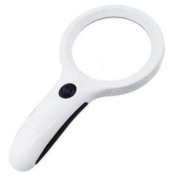 GTBL 8 LED Handheld Magnifying Glass with Dual Glass - 2.5X and 8X Magnification Power - Ergonomically Designed Handle - for Sen
GTBL 8 LED Handheld Magnifying Glass with Dual Glass - 2.5X and 8X Magnification Power - Ergonomically Designed Handle - for Sen