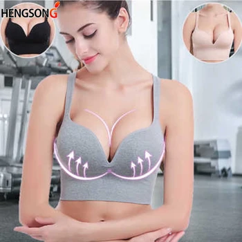 Womens Casual Bra Fitness Vest Underwear Crop Tops Stretch Push Up Gather No Wire-rim Bras Female Fitness Bra
Womens Casual Bra Fitness Vest Underwear Crop Tops Stretch Push Up Gather No Wire-rim Bras Female Fitness Bra
