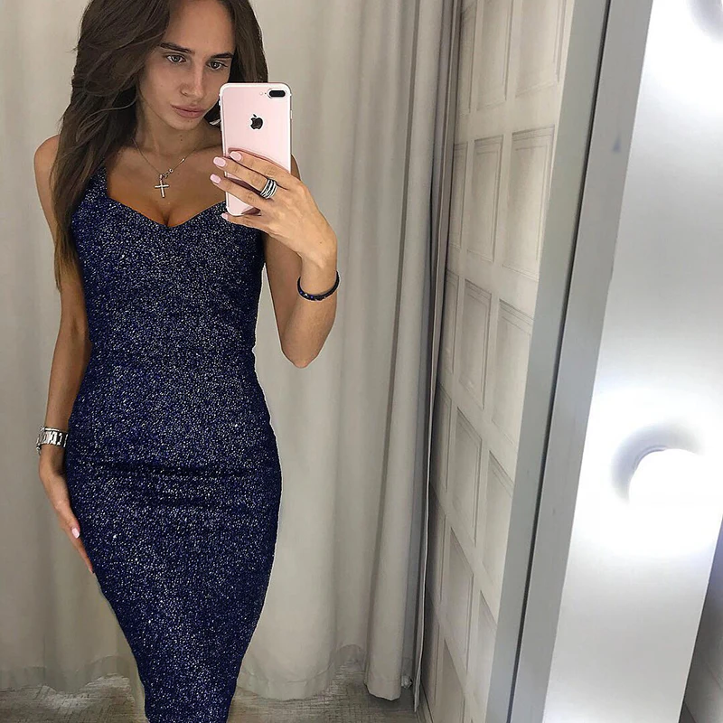 2019 New Evening Dress Strap Style Stitching High Waist Sexy Slim Slim Sleeveless Dress Sparkling Dress Skirt Evening Dress
2019 New Evening Dress Strap Style Stitching High Waist Sexy Slim Slim Sleeveless Dress Sparkling Dress Skirt Evening Dress