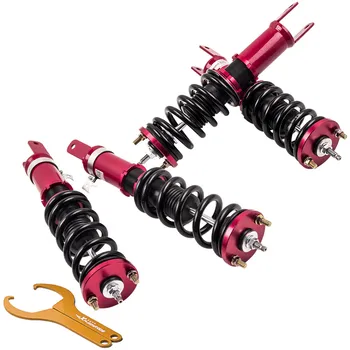 Free shipping Complete Set Adj Height 24 Ways Adj. Damper Struts Convertible Spring for Honda S2000 00-09 Coilover Kits
Free shipping Complete Set Adj Height 24 Ways Adj. Damper Struts Convertible Spring for Honda S2000 00-09 Coilover Kits
