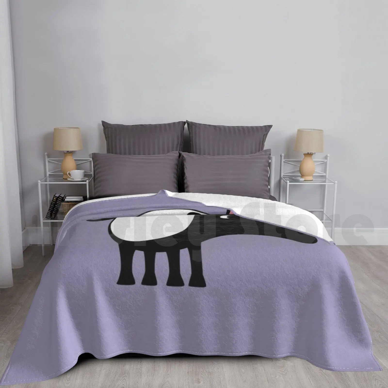 Malayan Tapir Blanket For Sofa Bed Travel Animal Endangered Tapir Black And White Cartoon Cute Funny Squirrell
Malayan Tapir Blanket For Sofa Bed Travel Animal Endangered Tapir Black And White Cartoon Cute Funny Squirrell