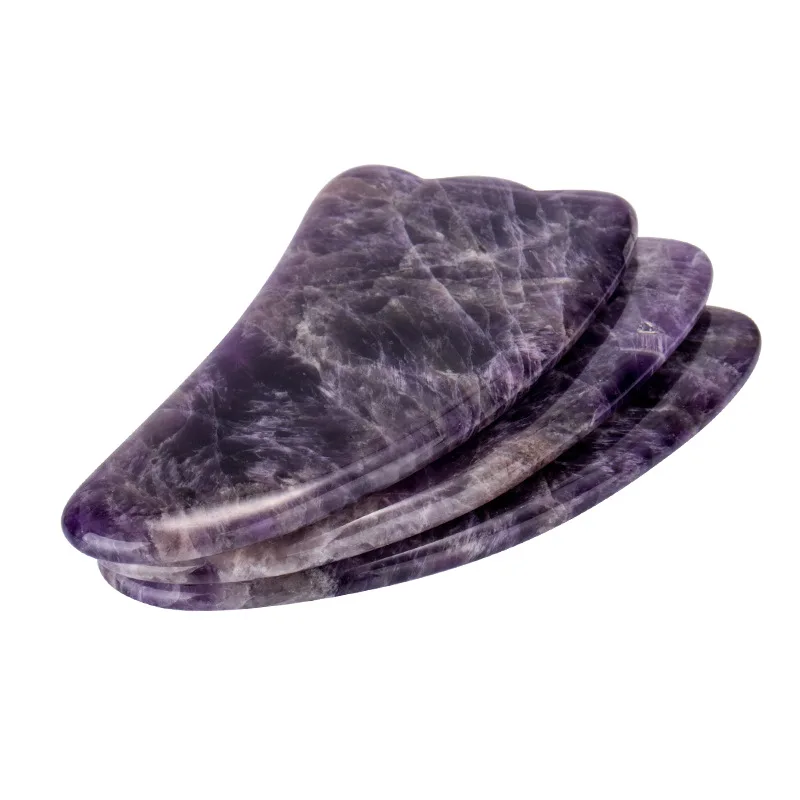 Amethyst Jade Guasha Board Natural Stone Scraper Chinese Gua Sha Tools For Face Neck Back Body Acupuncture Pressure Therapy
Amethyst Jade Guasha Board Natural Stone Scraper Chinese Gua Sha Tools For Face Neck Back Body Acupuncture Pressure Therapy