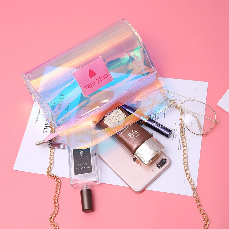 2018 New Style Laser Transparent WOMEN'S Bag Cylinder Hand Chain Small Bag Japanese Korean Fashion Crossbody Bag
2018 New Style Laser Transparent WOMEN'S Bag Cylinder Hand Chain Small Bag Japanese Korean Fashion Crossbody Bag
