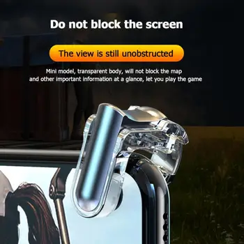 1 Pair GT01 PUBG Mobile Trigger Grip Gamepad Fire Button Phone Controller 6.1-12.0mm Thickness Mobile Phone Gamepads TXTB1
1 Pair GT01 PUBG Mobile Trigger Grip Gamepad Fire Button Phone Controller 6.1-12.0mm Thickness Mobile Phone Gamepads TXTB1