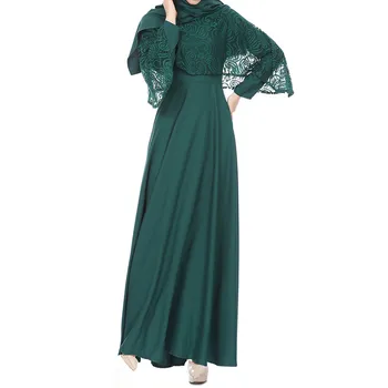 Muslim women Long sleeve no hijab Dress maxi abaya jalabiya islamic women dress clothing robe kaftan Moroccan fashion lace 10.31
Muslim women Long sleeve no hijab Dress maxi abaya jalabiya islamic women dress clothing robe kaftan Moroccan fashion lace 10.31