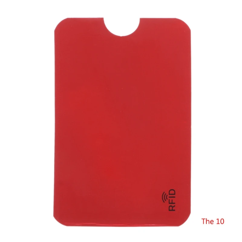 10PCS Credit Card Protector Secure Sleeve RFID Blocking ID Holder Foil Shield 7XEC
10PCS Credit Card Protector Secure Sleeve RFID Blocking ID Holder Foil Shield 7XEC