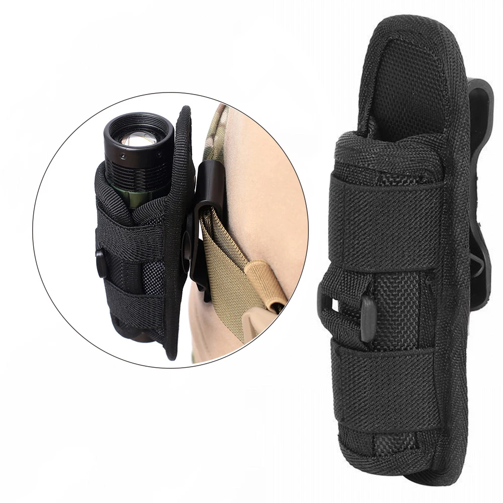 Rotatable 360 Degrees LED Flashlight Pouch Holster With Clip Belt Molle Lighting Accessories Torch Case Torch Cover Hunting Bag
Rotatable 360 Degrees LED Flashlight Pouch Holster With Clip Belt Molle Lighting Accessories Torch Case Torch Cover Hunting Bag