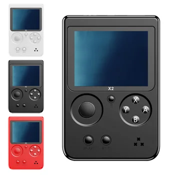 X2 2.8 inch LCD Handheld Retro Game Console Rechargeable Built-in 2500 Games Mini Gaming Video Player Handheld Game Player Gifts
X2 2.8 inch LCD Handheld Retro Game Console Rechargeable Built-in 2500 Games Mini Gaming Video Player Handheld Game Player Gifts