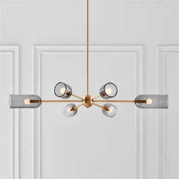 Indoor LED modern geometric chandelier interior decoration home lighting creative living room bedroom lamp / AC 220V warm light
Indoor LED modern geometric chandelier interior decoration home lighting creative living room bedroom lamp / AC 220V warm light