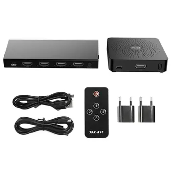 Measy Four Inputs Wireless HDMI Send Receive Box W2H 3D EU Plug/ US Plug For Game Playing Transmitter+ Receiver
Measy Four Inputs Wireless HDMI Send Receive Box W2H 3D EU Plug/ US Plug For Game Playing Transmitter+ Receiver