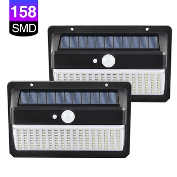 158 LED Solar Light Outdoor Solar Lamp PIR Motion Sensor Solar Powered Sunlight Street Light For Garden Decoration Waterproof
158 LED Solar Light Outdoor Solar Lamp PIR Motion Sensor Solar Powered Sunlight Street Light For Garden Decoration Waterproof