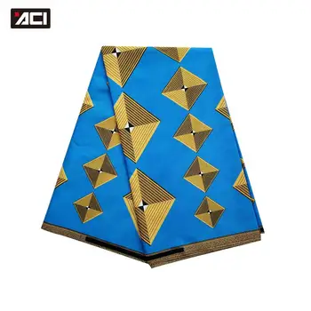 ACI African Wax Prints Fabric In 100% Polyester Fabric Ankara Wax Tissu Africain Veritable Real Wax Block Print Fabric For Party
ACI African Wax Prints Fabric In 100% Polyester Fabric Ankara Wax Tissu Africain Veritable Real Wax Block Print Fabric For Party