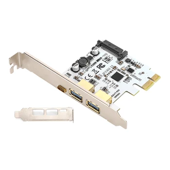 USB 3.0 Expansion Card Type-C Riser Card SATA Power Port Up to 5Gbps for VIA Labs VL805 Master
USB 3.0 Expansion Card Type-C Riser Card SATA Power Port Up to 5Gbps for VIA Labs VL805 Master