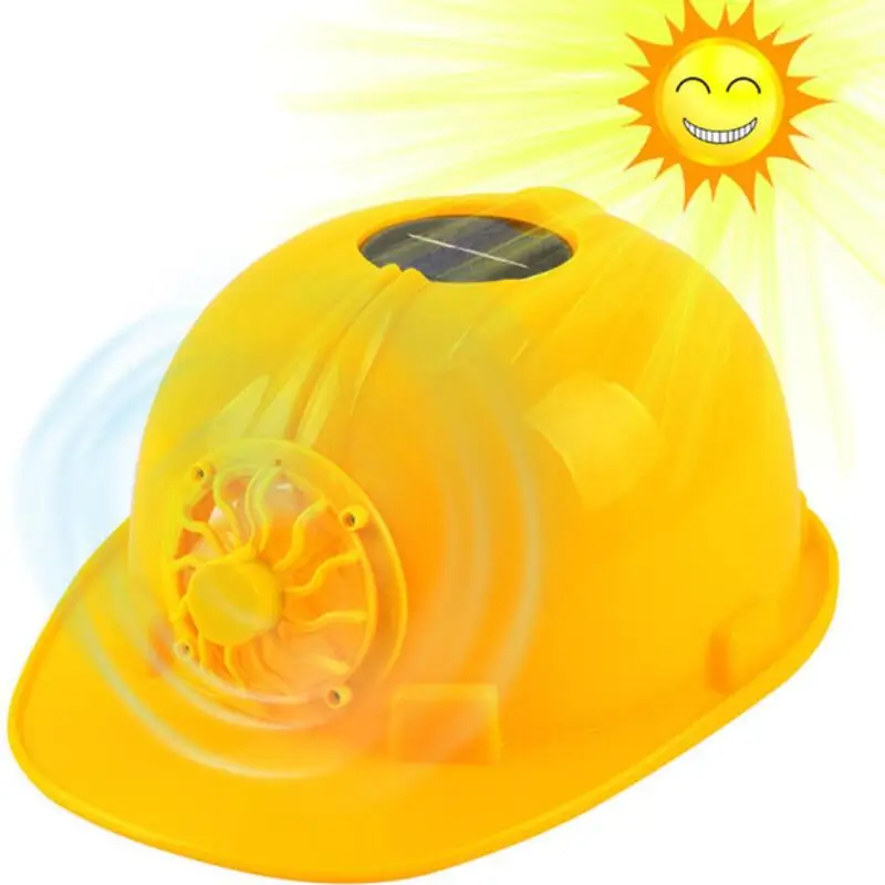 Solar Power Fan Helmet Outdoor Working Safety Hard Hat Construction Workplace ABS material Protective Cap Powered by Solar Panel
Solar Power Fan Helmet Outdoor Working Safety Hard Hat Construction Workplace ABS material Protective Cap Powered by Solar Panel
