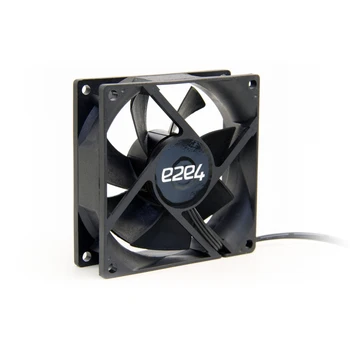 E2e4 fan, 80mm, 2200rpm, 22 dBA, 3pin + Molex, 1pc (OT-F80-3PM-B)