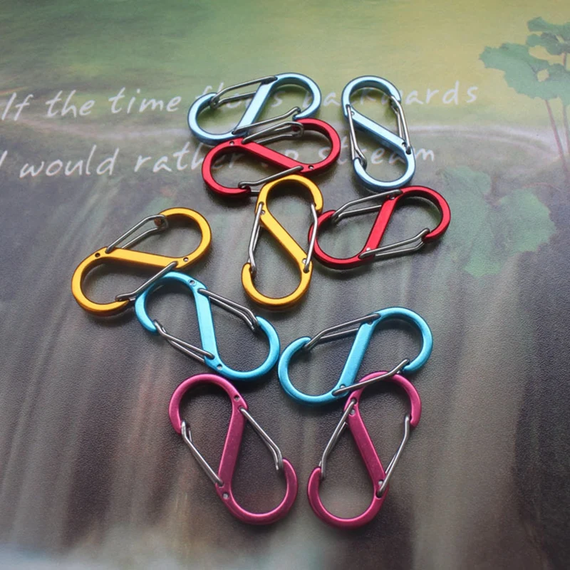 S-Type Carabiner 8 Word Buckle Backpack Hanging Aluminum Alloy Outdoor Camping Multi-Function EDC Hanging Hook
S-Type Carabiner 8 Word Buckle Backpack Hanging Aluminum Alloy Outdoor Camping Multi-Function EDC Hanging Hook