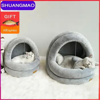 High Quality Cat House Beds Pet Cats Sofa Mats Cozy Indoor Kittens Bed Lovely Dog Small Kennel Home Cave Sleeping Nest Products
High Quality Cat House Beds Pet Cats Sofa Mats Cozy Indoor Kittens Bed Lovely Dog Small Kennel Home Cave Sleeping Nest Products