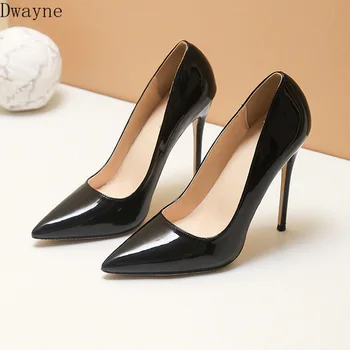2019 autumn new single shoes female simple solid color patent leather pointed high heels comfortable shallow mouth single shoes
2019 autumn new single shoes female simple solid color patent leather pointed high heels comfortable shallow mouth single shoes