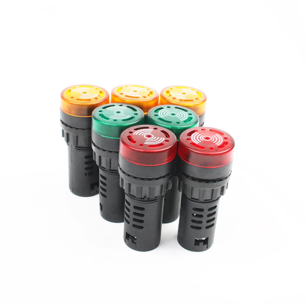 20pcs AD16-22SM 22mm 12V 24V 110V 220V Flash Signal Light Red LED Active Buzzer red yellow green
20pcs AD16-22SM 22mm 12V 24V 110V 220V Flash Signal Light Red LED Active Buzzer red yellow green