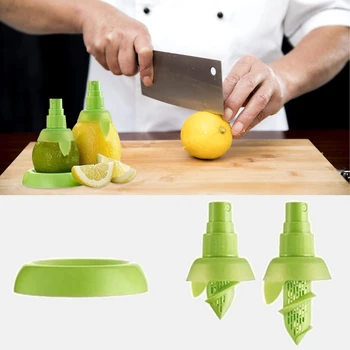 3Pcs/set Creative Lemon Sprayer Fruit Juice Citrus Lime Juicer Spritzer Gadget Spray Fresh Fruit Juice for Kitchen Cooking Tools
3Pcs/set Creative Lemon Sprayer Fruit Juice Citrus Lime Juicer Spritzer Gadget Spray Fresh Fruit Juice for Kitchen Cooking Tools