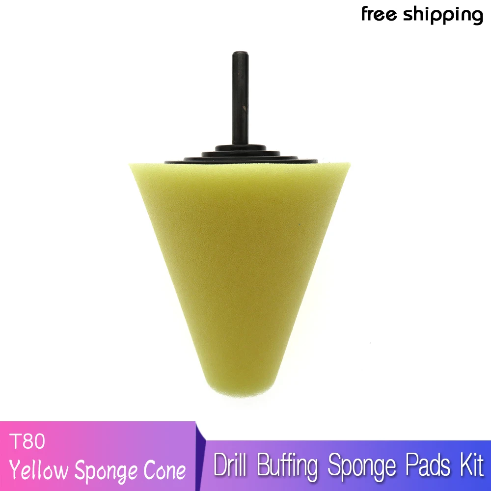 Drill Buffing Sponge Pads Kit, Car Buffers and Polishers Metal Polishing Tool for Automotive Car Wheels Hub Care Metal(1pcs)
Drill Buffing Sponge Pads Kit, Car Buffers and Polishers Metal Polishing Tool for Automotive Car Wheels Hub Care Metal(1pcs)