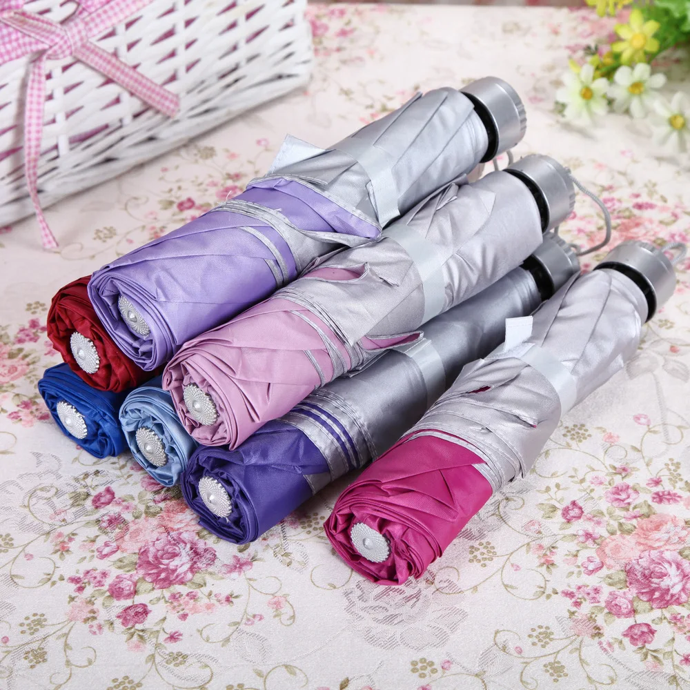 Creative Umbrella All-Weather Umbrella Customizable Three Fold Collapsable Pole Parasol Factory Train Station Hot Selling Silver
Creative Umbrella All-Weather Umbrella Customizable Three Fold Collapsable Pole Parasol Factory Train Station Hot Selling Silver
