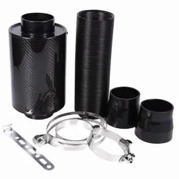 1 Set Universal Car 3 inch Carbon Fibre Cold Air Filter Feed Enclosed Intake Induction Pipe Hose Kit Universal
1 Set Universal Car 3 inch Carbon Fibre Cold Air Filter Feed Enclosed Intake Induction Pipe Hose Kit Universal