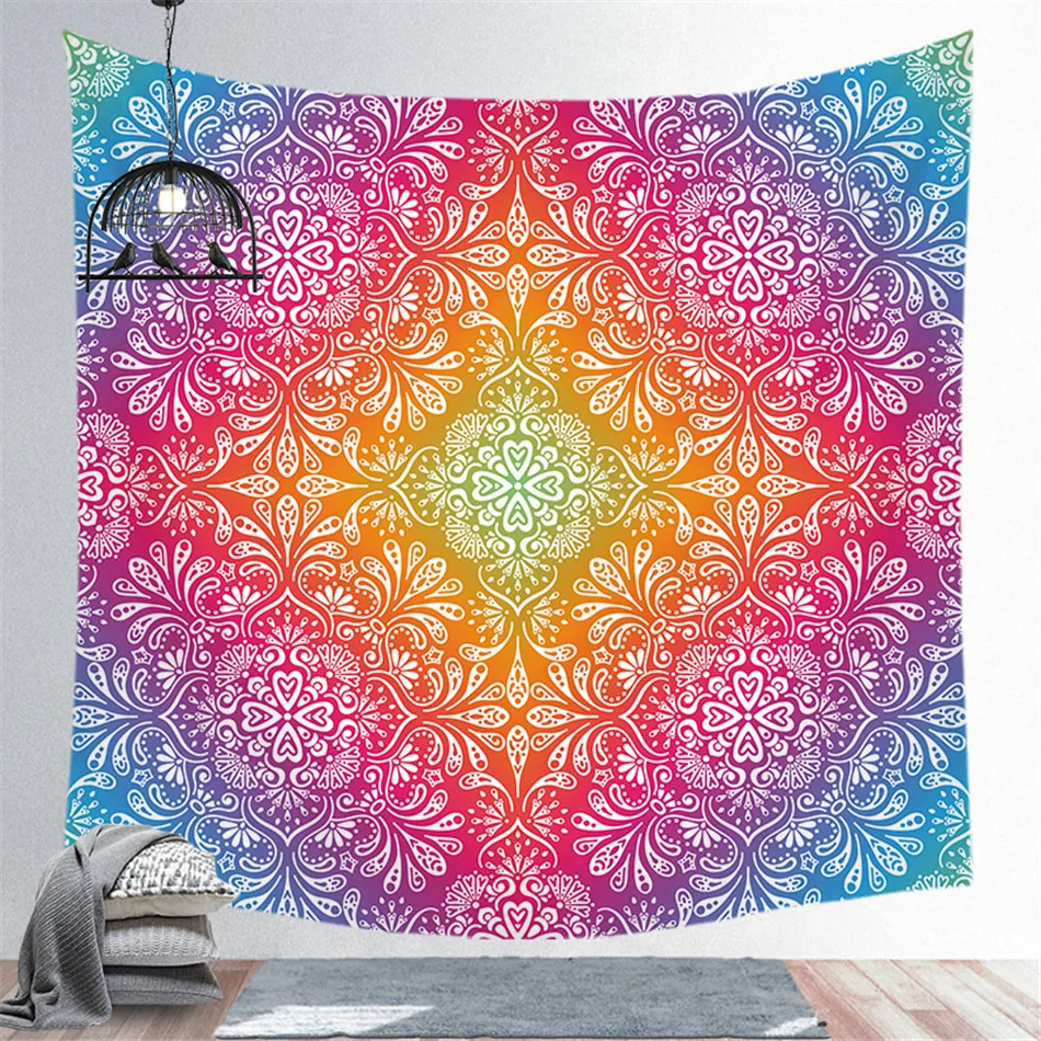 Tarot brand sun and moon carpet India mandala tapestry wall-hung Bohemian gypsy psychedelic Tapitz witchcraft tapestry 
Tarot brand sun and moon carpet India mandala tapestry wall-hung Bohemian gypsy psychedelic Tapitz witchcraft tapestry