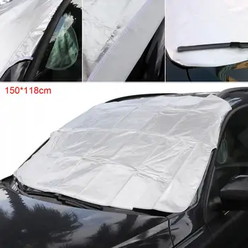 M L Universal Thick Front Windshield Car Covers Aluminum Foil Cotton Anti Snow Rain UV Sun Shade Dust Protection Car Clothing
M L Universal Thick Front Windshield Car Covers Aluminum Foil Cotton Anti Snow Rain UV Sun Shade Dust Protection Car Clothing
