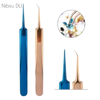 Curved Straight Tweezers Stainless Steel Gold Blue Nail Sticker Rhinestone Picker Dead Skin Remover Makeup Nail Art Tools
Curved Straight Tweezers Stainless Steel Gold Blue Nail Sticker Rhinestone Picker Dead Skin Remover Makeup Nail Art Tools