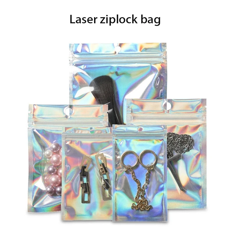 PDMDOG 50Pcs/pack Plastic Bag Aluminum Foil Hologram Food Pouch Small Water Proof Zipper Reclosable Pouches Zipper Storage Bags
PDMDOG 50Pcs/pack Plastic Bag Aluminum Foil Hologram Food Pouch Small Water Proof Zipper Reclosable Pouches Zipper Storage Bags