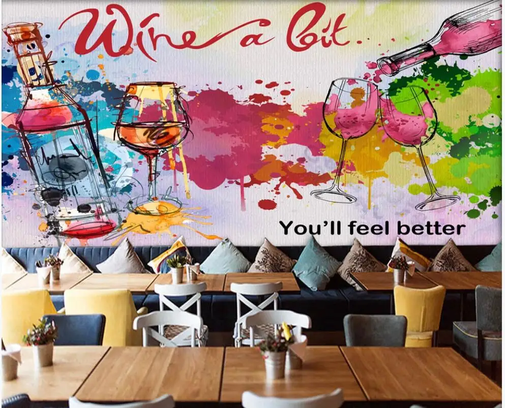 wall paper 3 d home decor custom mural on the wall Hand drawn wine bar winery background photo wallpaper in the living room
wall paper 3 d home decor custom mural on the wall Hand drawn wine bar winery background photo wallpaper in the living room
