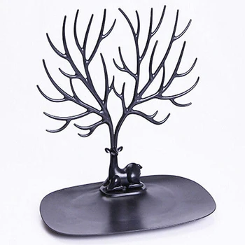 Necklace Home Decor Organizer Unique Plastics Display Ring Earring Deer Tree Stand Jewelry Rack Holder
Necklace Home Decor Organizer Unique Plastics Display Ring Earring Deer Tree Stand Jewelry Rack Holder