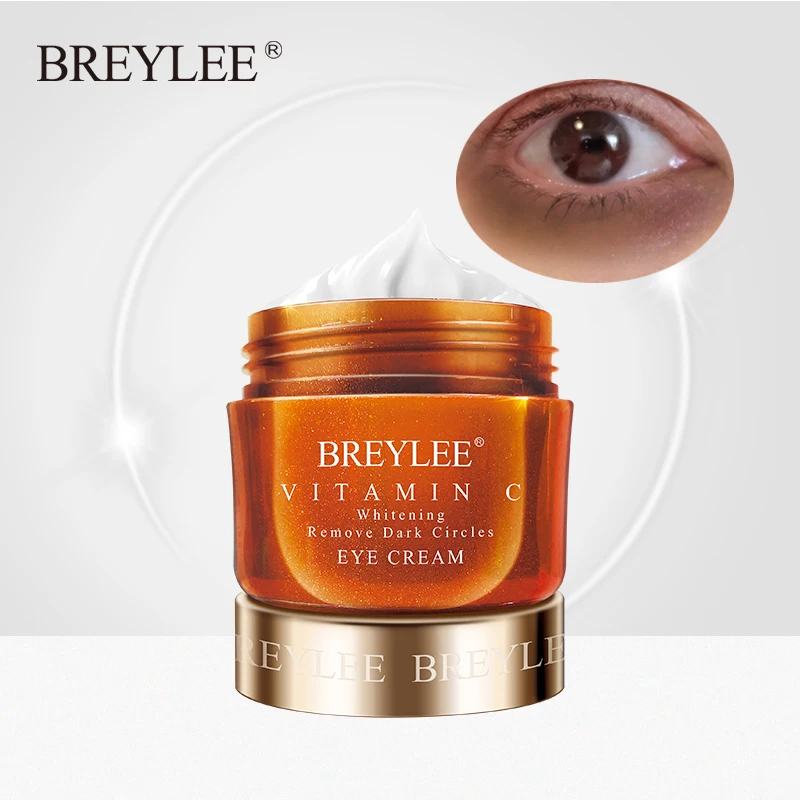 BREYLEE Eye Cream Vitamin C Whitening Remove Dark Circles Fade Freckles VC Eyes Care Cream Brightening Skin Anti-Puffiness 20g
BREYLEE Eye Cream Vitamin C Whitening Remove Dark Circles Fade Freckles VC Eyes Care Cream Brightening Skin Anti-Puffiness 20g
