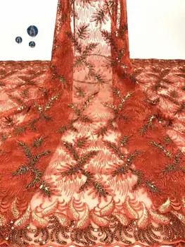 2020 High Quality Latest orange Sequins African Lace Fabric for Wedding French Tulle Lace Fabric Nigerican Wedding FFD-1013
2020 High Quality Latest orange Sequins African Lace Fabric for Wedding French Tulle Lace Fabric Nigerican Wedding FFD-1013