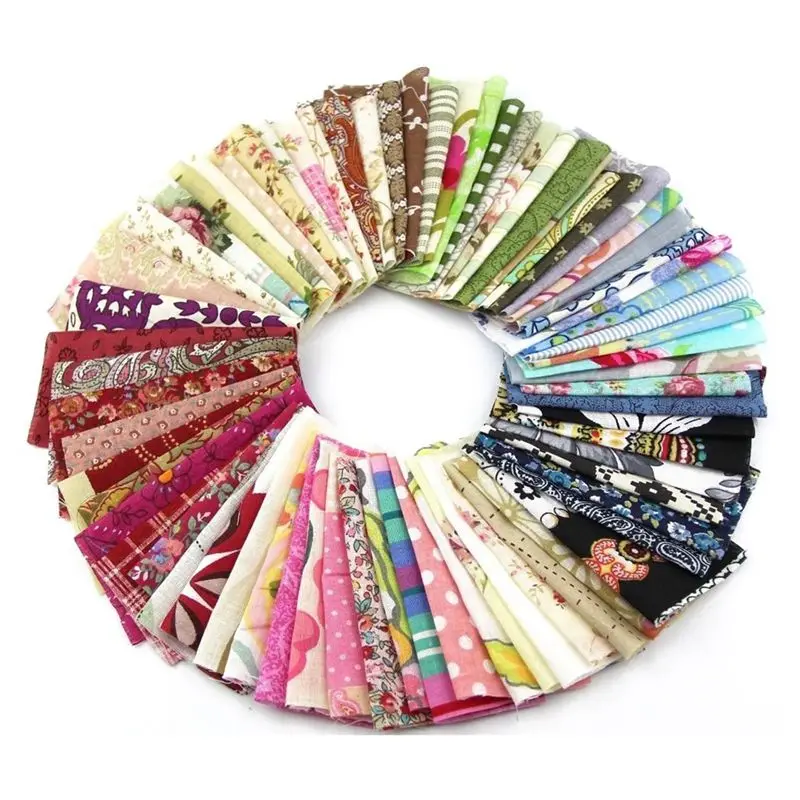 Fabric Patchwork Craft Cotton Material Batiks Mixed Squares Bundle, 10 x 10cm, 50-Pack
Fabric Patchwork Craft Cotton Material Batiks Mixed Squares Bundle, 10 x 10cm, 50-Pack
