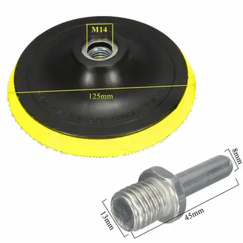 Polishing Tool Buffing Plate Backing Pad Holder Disc M14 Drill 3" Parts Set Kit
Polishing Tool Buffing Plate Backing Pad Holder Disc M14 Drill 3" Parts Set Kit