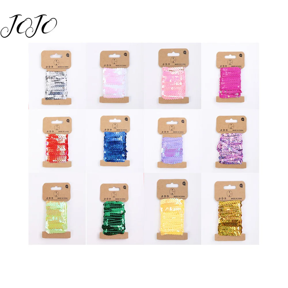 JOJO BOWS 5mm 5y Round Sequin Solid Mesoporous Beads Chain Trims Line Paillettes For Needlework Apparel Sewing Material DIY Bags
JOJO BOWS 5mm 5y Round Sequin Solid Mesoporous Beads Chain Trims Line Paillettes For Needlework Apparel Sewing Material DIY Bags