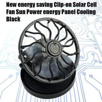 Energy Saving Clip-on Solar Power Cell Fan Sun Energy Panel Cooling Cool Black Portable Summer For Traveling Fishing Climbing
Energy Saving Clip-on Solar Power Cell Fan Sun Energy Panel Cooling Cool Black Portable Summer For Traveling Fishing Climbing