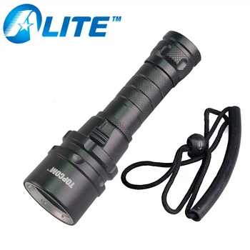 

TMWT Portable 10W CREE L2 XML T6 LED Diving Flashlight Red UV Yellow Torch Diving Light 80M Underwater Lamp for Diver