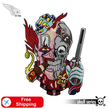 Sugar Skull Embroidery Patch Large Size Iron on Patche for Clothing DIY Bikes T-shirt Accessories Motorcycle Applique Garment 
Sugar Skull Embroidery Patch Large Size Iron on Patche for Clothing DIY Bikes T-shirt Accessories Motorcycle Applique Garment
