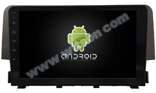 9 "Android 0 OS автомобильный мультимедийный навигатор gps радио для Honda Civic 2016 2017 2018 2019