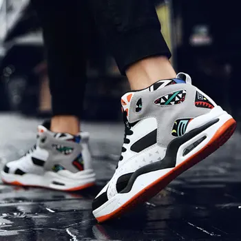 Men Basketball Shoes Sneakers Breathable Anti-slip Casual for Training Sports YA88
Men Basketball Shoes Sneakers Breathable Anti-slip Casual for Training Sports YA88