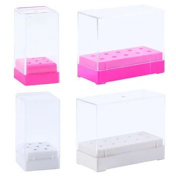 7/10 Holes Slots Acrylic Nail Drill Bit Storage Box Empty Stand Display Container Milling Machine Nail Art Manicure
7/10 Holes Slots Acrylic Nail Drill Bit Storage Box Empty Stand Display Container Milling Machine Nail Art Manicure