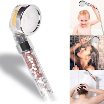 Vitamin C Filter Shower Head With Hose Filtered Hard Water Softener Chlorine Flouride Filter Helps Dry Skin & Hair Loss
Vitamin C Filter Shower Head With Hose Filtered Hard Water Softener Chlorine Flouride Filter Helps Dry Skin & Hair Loss